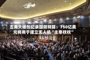 五角大楼创纪录国防预算：750亿美元将用于建立无人机“主宰权权”