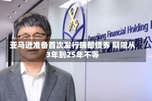 亚马逊准备首次发行瑞郎债券 期限从3年到25年不等