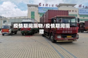 疫情期间捐物/疫情期间捐赠