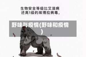 野味与疫情(野味和疫情)