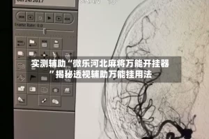 实测辅助“微乐河北麻将万能开挂器”揭秘透视辅助万能挂用法