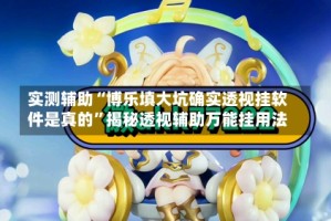 实测辅助“博乐填大坑确实透视挂软件是真的”揭秘透视辅助万能挂用法