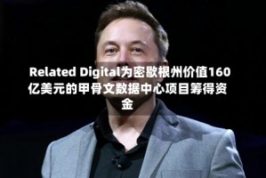 Related Digital为密歇根州价值160亿美元的甲骨文数据中心项目筹得资金
