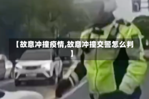 【故意冲撞疫情,故意冲撞交警怎么判】