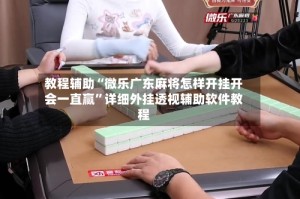 教程辅助“微乐广东麻将怎样开挂开会一直赢”详细外挂透视辅助软件教程