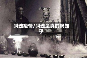 叫魂疫情/叫魂是真的吗知乎