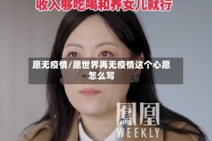 愿无疫情/愿世界再无疫情这个心愿怎么写