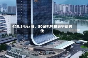 410.34元/股，50家机构抢筹宁德时代