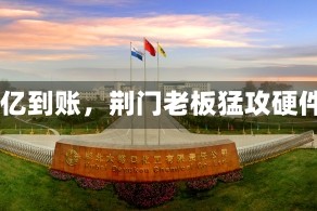 33亿到账，荆门老板猛攻硬件