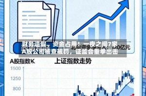 财务造假、资金占用！一夜之间7家A股公司被查被罚，证监会重拳出击