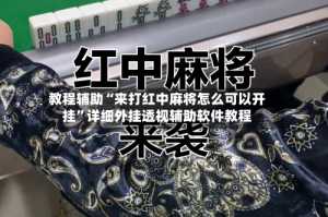 教程辅助“来打红中麻将怎么可以开挂”详细外挂透视辅助软件教程