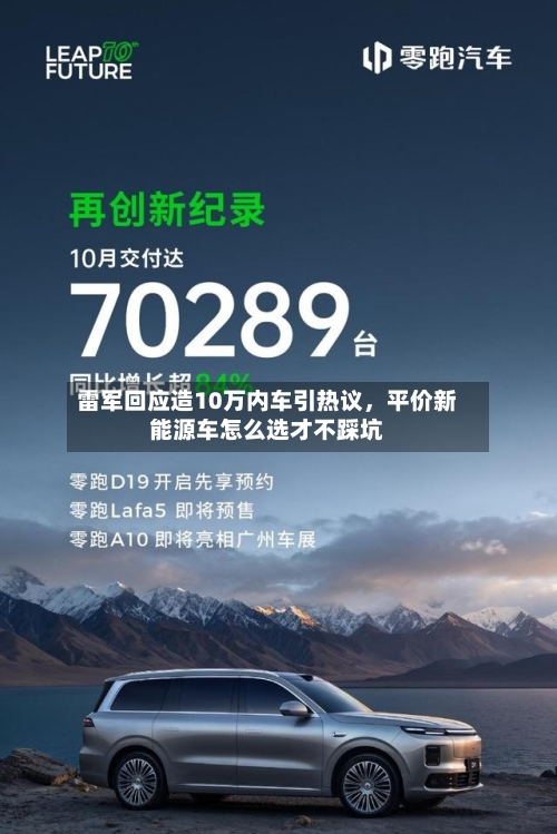 雷军回应造10万内车引热议，平价新能源车怎么选才不踩坑-第1张图片