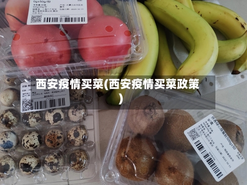 西安疫情买菜(西安疫情买菜政策)-第1张图片
