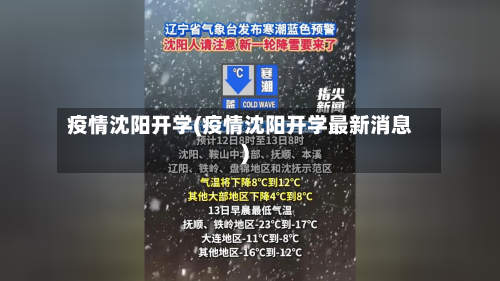 疫情沈阳开学(疫情沈阳开学最新消息)-第1张图片