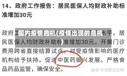 国内疫情危机(疫情出现的危机)-第1张图片