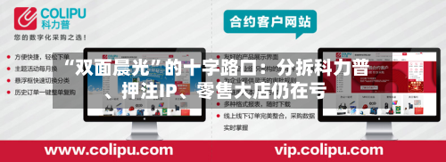 “双面晨光”的十字路口：分拆科力普	、押注IP、零售大店仍在亏-第1张图片