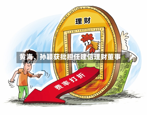 黄海	、孙颖获批担任建信理财董事-第1张图片