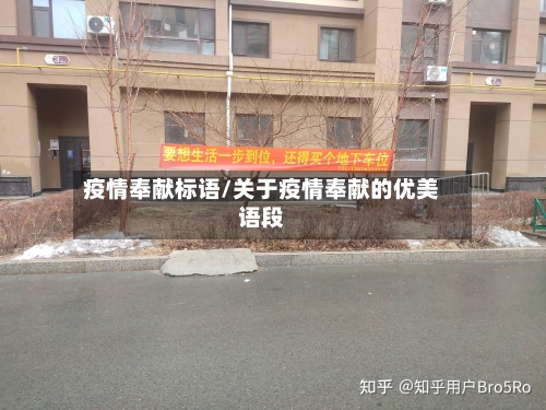 疫情奉献标语/关于疫情奉献的优美语段-第1张图片