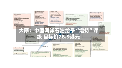 大摩：中国海洋石油给予“增持	”评级 目标价28.9港元-第1张图片