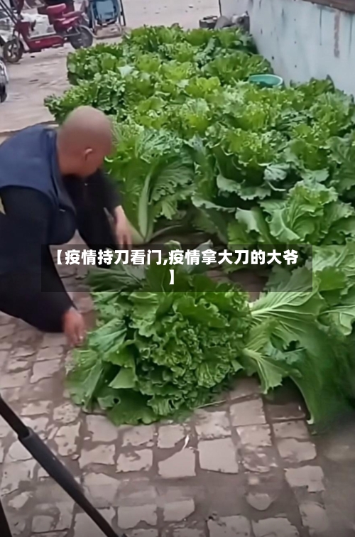 【疫情持刀看门,疫情拿大刀的大爷】-第1张图片