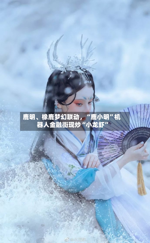 鹿明	、橡鹿梦幻联动	，“鹿小明”机器人金融街现炒“小龙虾”-第2张图片