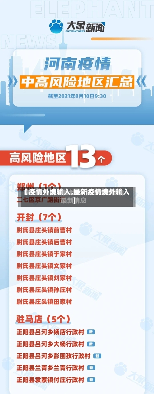 【疫情外境输入,最新疫情境外输入】-第1张图片