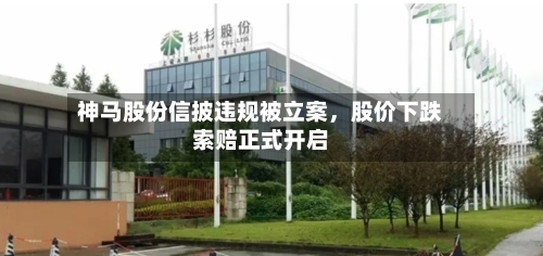 神马股份信披违规被立案，股价下跌索赔正式开启-第2张图片