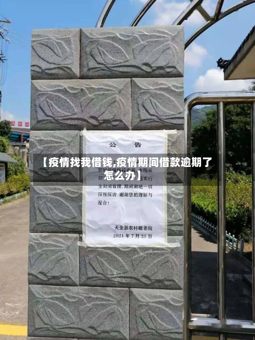 【疫情找我借钱,疫情期间借款逾期了怎么办】-第1张图片