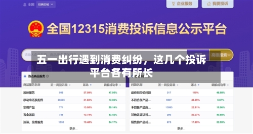 五一出行遇到消费纠纷	，这几个投诉平台各有所长-第2张图片