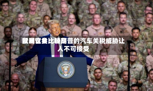 欧洲议会比较高贸易官员：特朗普的汽车关税威胁让人不可接受-第3张图片
