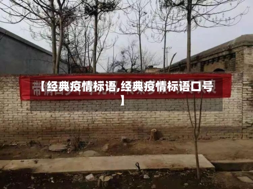 【经典疫情标语,经典疫情标语口号】-第1张图片