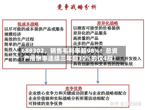 688302，销售毛利率超98%！总资产报酬率连续三年超30%的仅4股！-第1张图片