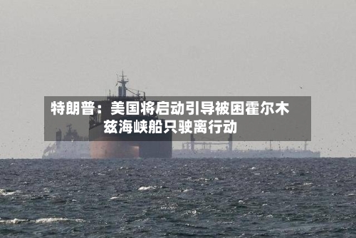 特朗普：美国将启动引导被困霍尔木兹海峡船只驶离行动-第1张图片