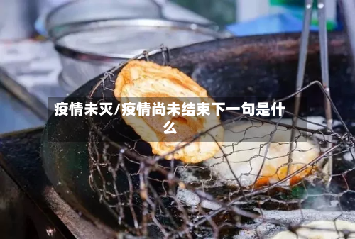 疫情未灭/疫情尚未结束下一句是什么-第1张图片