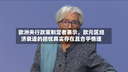 欧洲央行政策制定者表示，欧元区经济衰退的担忧真实存在且合乎情理-第1张图片