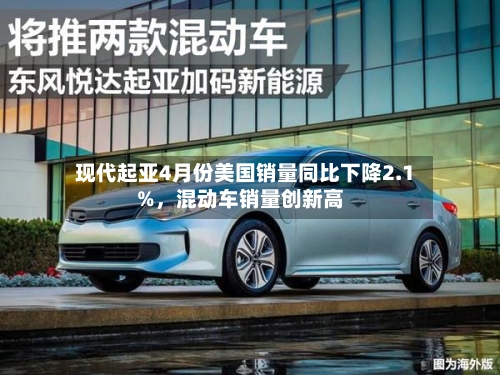 现代起亚4月份美国销量同比下降2.1%，混动车销量创新高-第3张图片