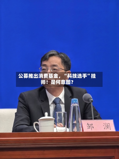 公募推出消费基金，“科技选手”挂帅！是何意图？-第3张图片