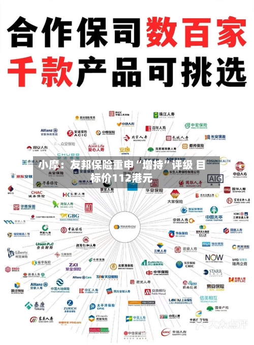 小摩：友邦保险重申“增持”评级 目标价112港元-第1张图片