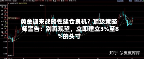 黄金迎来战略性建仓良机？顶级策略师警告：别再观望，立即建立3%至8%的头寸-第2张图片