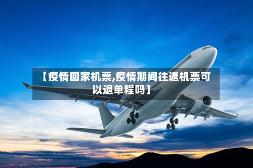 【疫情回家机票,疫情期间往返机票可以退单程吗】-第1张图片