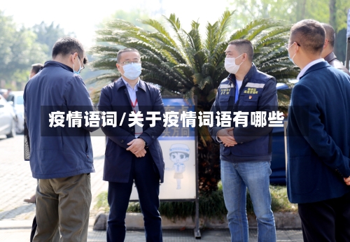 疫情语词/关于疫情词语有哪些-第1张图片