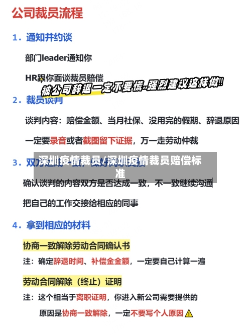 深圳疫情裁员/深圳疫情裁员赔偿标准-第2张图片