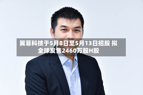 翼菲科技于5月8日至5月13日招股 拟全球发售2460万股H股-第2张图片