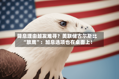 降息理由越发难寻？美联储古尔斯比“放鹰”：加息选项也在桌面上！-第3张图片