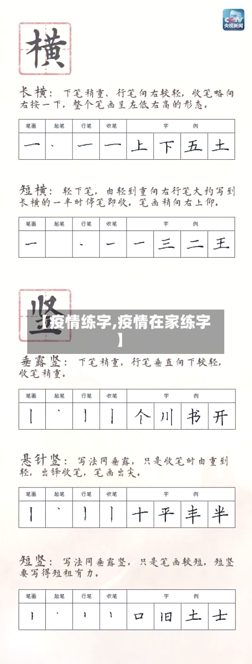 【疫情练字,疫情在家练字】-第1张图片
