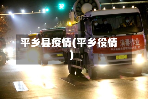 平乡县疫情(平乡役情)-第1张图片