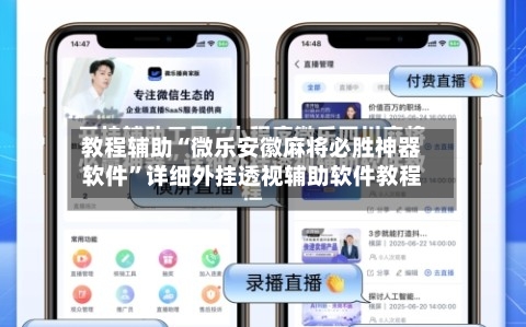 教程辅助“微乐安徽麻将必胜神器软件	”详细外挂透视辅助软件教程-第2张图片