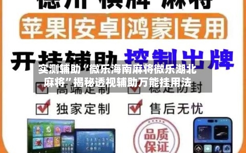 实测辅助“微乐海南麻将微乐湖北麻将”揭秘透视辅助万能挂用法-第3张图片
