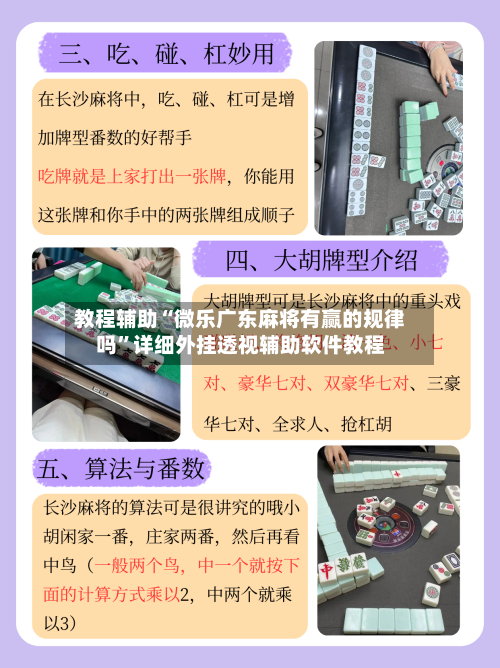 教程辅助“微乐广东麻将有赢的规律吗”详细外挂透视辅助软件教程-第1张图片