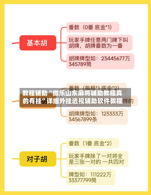教程辅助“微乐山东麻将辅助教程真的有挂	”详细外挂透视辅助软件教程-第2张图片